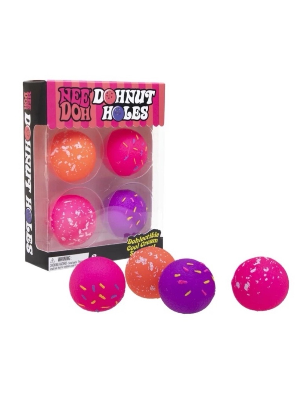 Needoh Donut Holes 4 pack